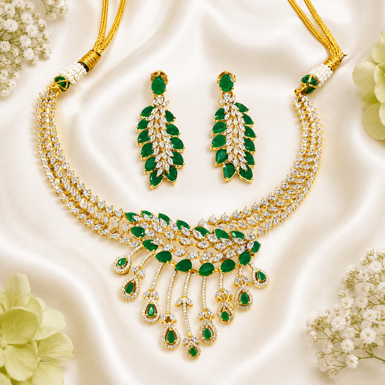 Premium American Diamond Traditional Jewelry for Women - Image 2